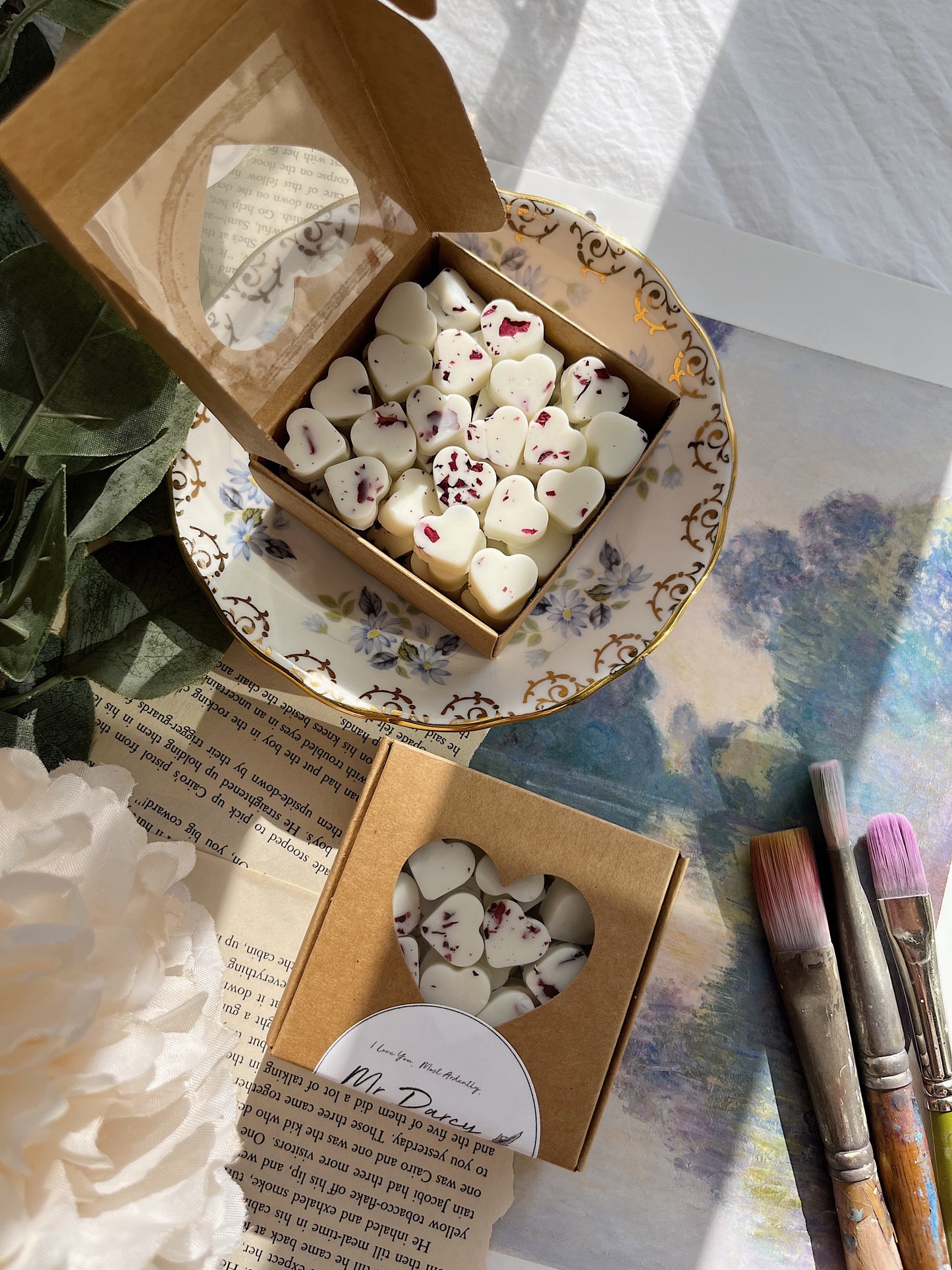 Mr. Darcy Gift Box - Wax Melt Hearts