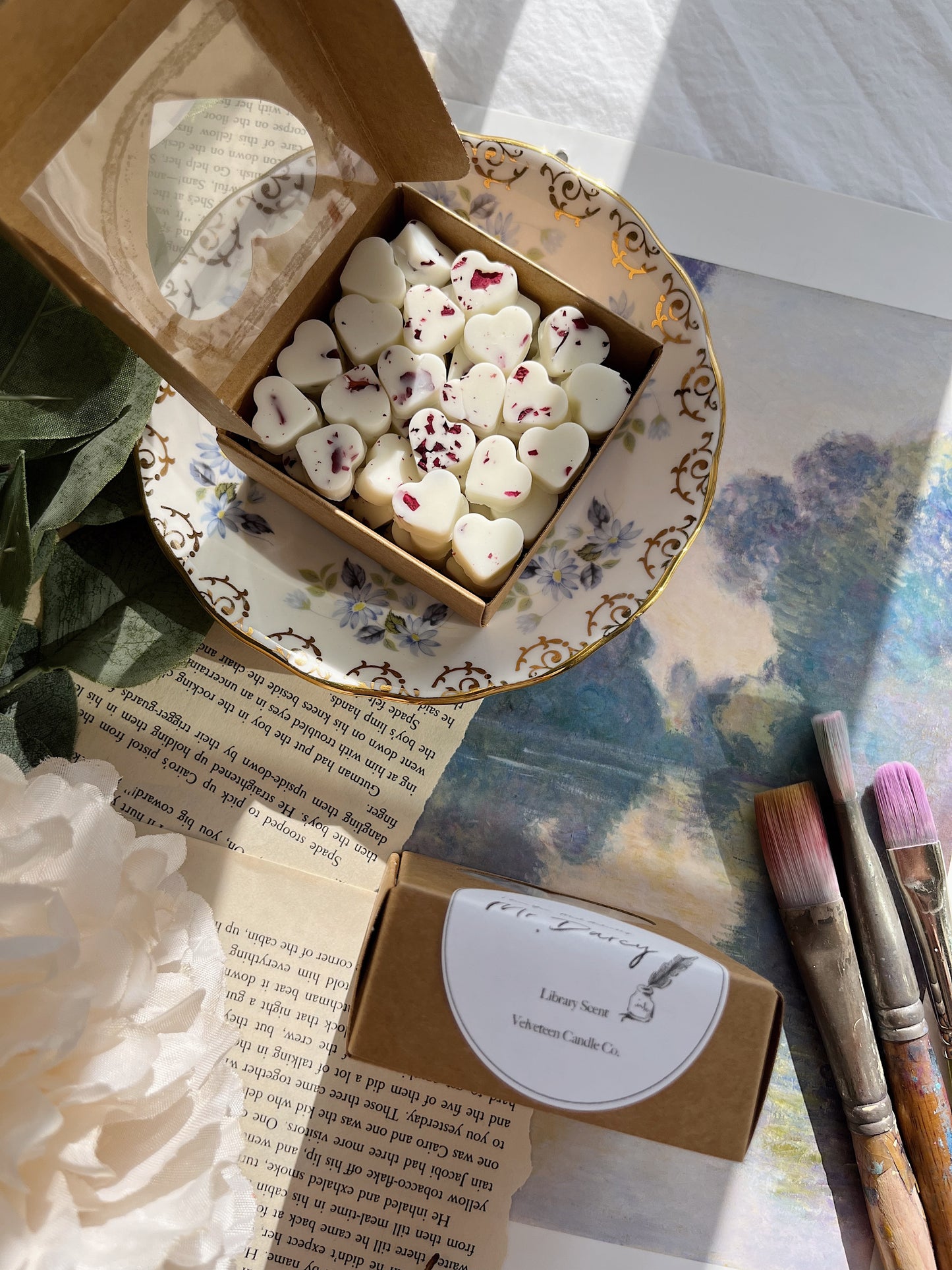 Mr. Darcy Gift Box - Wax Melt Hearts