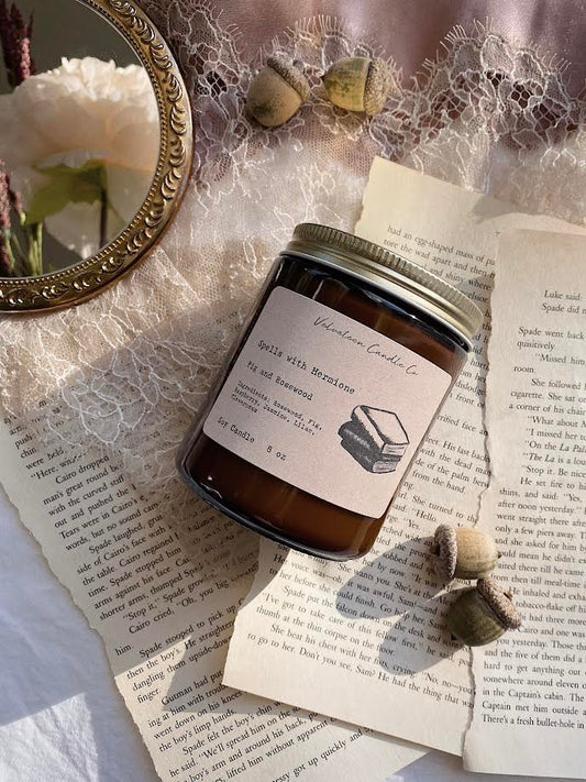 Hermione - 8 oz Wax Candle