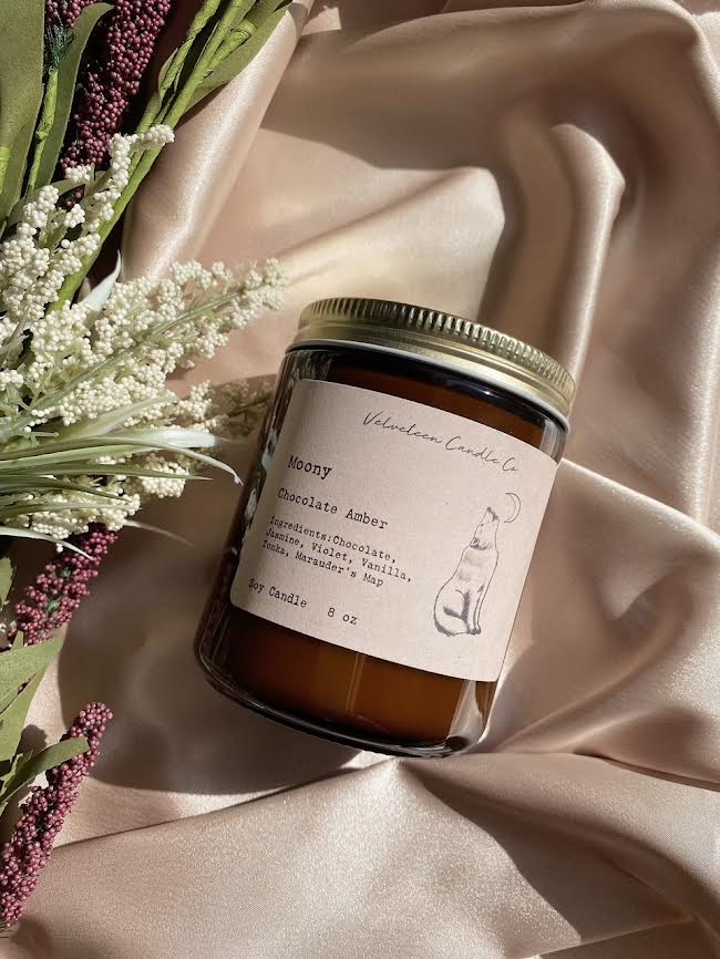 Moony - 8 oz Soy Wax Candle