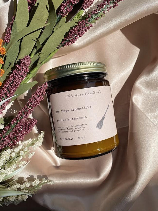 The Three Broomsticks - 9 oz Soy Wax Candle
